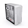 Case PC MODECOM AMIRANI ARGB Midi Tower bianco — ATX/ITX, GPU 35 cm, dissipatore CPU 16,5 cm, 2 ventole da 200 mm