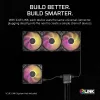 Corsair iCUE LINK RX120 MAX ARGB ventola per case 120mm confezione da 3 nero