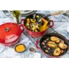 Staub La Cocotte Casseruola rotonda in ghisa – SET DA 3 PEZZI