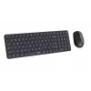 Rapoo 9310M Kit tastiera e mouse wireless multi-mode, nero