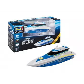 Revell Control Waterpolice RC motoscafo per principianti 100% RtR 350 mm (24138)
