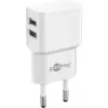Goobay 44985 cavo per cellulare bianco