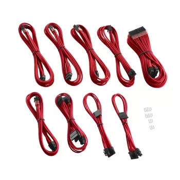 Kit di cavi per alimentatore CableMod PRO Series ModMesh serie C per Cooler Master RMi/RMx (rosso)