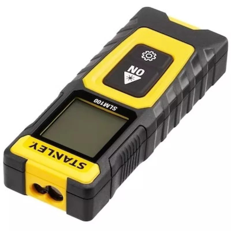 Distanziometro STANLEY SLM100 — portata laser 30 m, misuratore portatile compatto