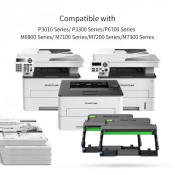 Unità tamburo PANTUM DL-410 per Pantum P3010D P3300DN M6800FDW — nero, 12000 pagine