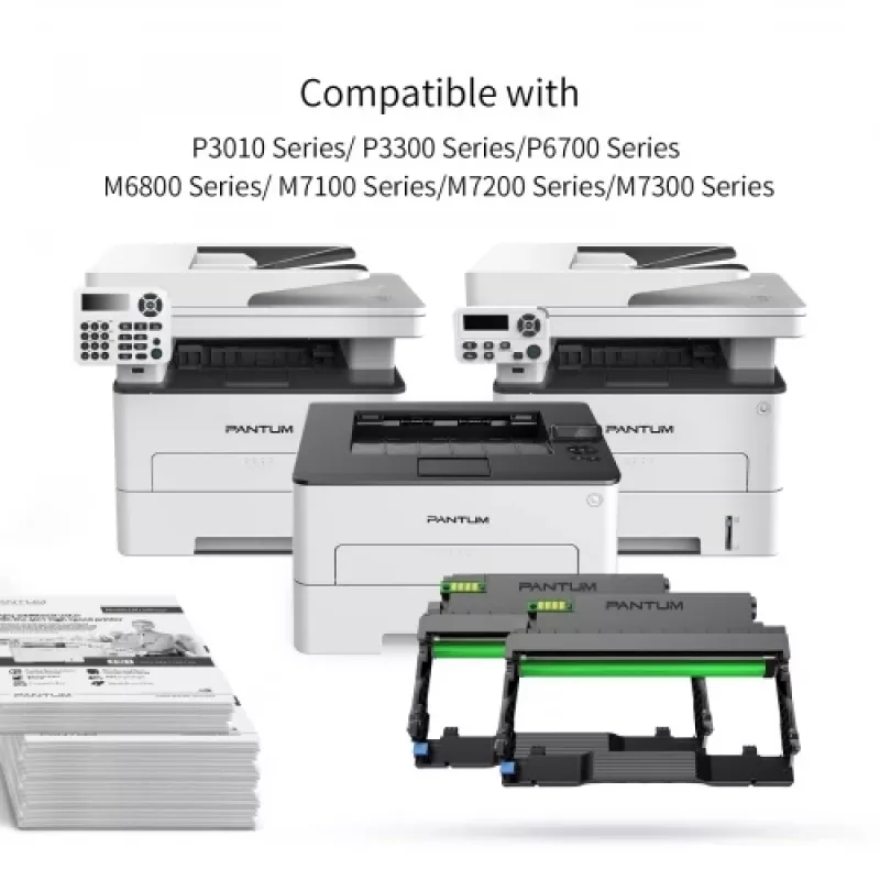 Unità tamburo PANTUM DL-410 per Pantum P3010D P3300DN M6800FDW — nero, 12000 pagine