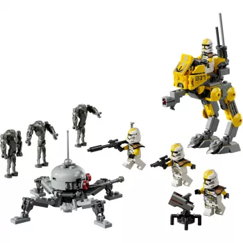 Set LEGO Star Wars 327th Star Corps Clone Troopers Battle 75431 — 258 pezzi, 7 minifigure, età 7+