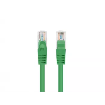 Cavo di rete LANBERG PCU6-20CC-0300-G Cat6 U/UTP RJ-45 a RJ-45 3 m verde