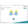 Cavo patch Digitus CAT 5e U/UTP DK-1512-050/Y 5 m giallo