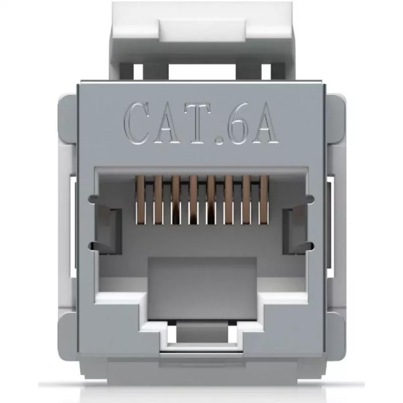 Keystone-Kupplung Ubiquiti UACC-Keystone-Coupler-C6A piatto acciaio inox RJ-45