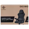 Sedia da gaming Deltaco DC130 Soft Woven Mesh nera (GAM-180)