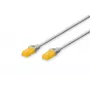 Cavo di rete Digitus CAT 6A U/UTP cavo patch RJ-45 Cat6a 3 m grigio