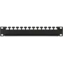 Pannello gestione cavi LOGON RAO300BL nero metallo 48,3 cm