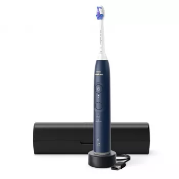 Spazzolino elettrico Philips Sonicare Series 6100 HX7403/05 — ricaricabile, batteria Li‑Ion, modalità Sensitive e Pulizia quotidiana, blu scuro