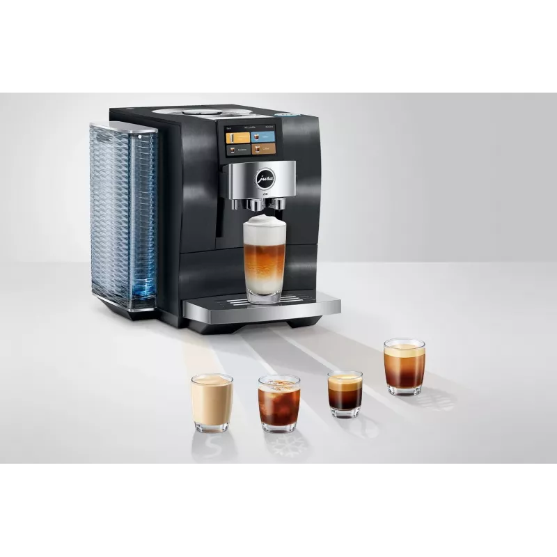 Macchina per espresso JURA Z10 automatica 2,4 L alluminio nera, 1450 W, 15 bar, 51 bevande
