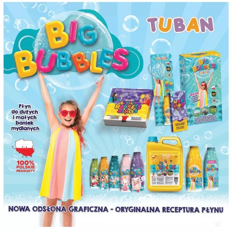 Set bolle Tuban DISPLAY SMALL SOAP BUBBLES MIX 36 PZ. x 60 ml