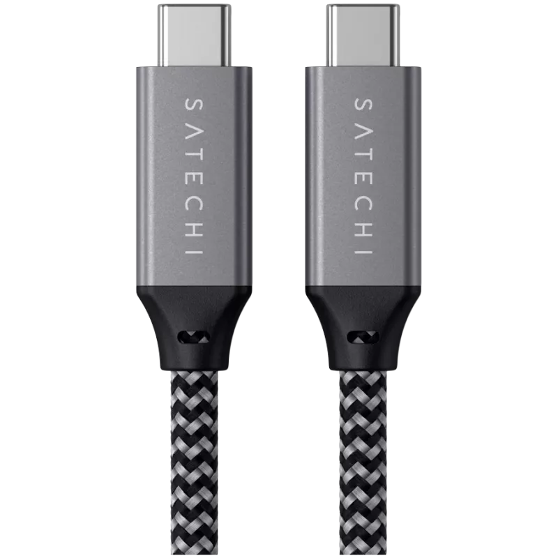 Cavo USB Satechi ST-U4C25M USB4 Gen 3x2 0,25 m nero grigio