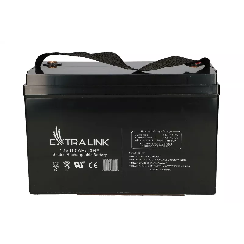 Extralink accumulatore AGM 12V 100Ah senza manutenzione
