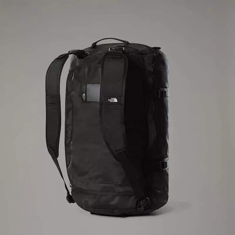 Borsa duffel The North Face Base Camp S — 50 L, nylon/poliestere, nero/bianco