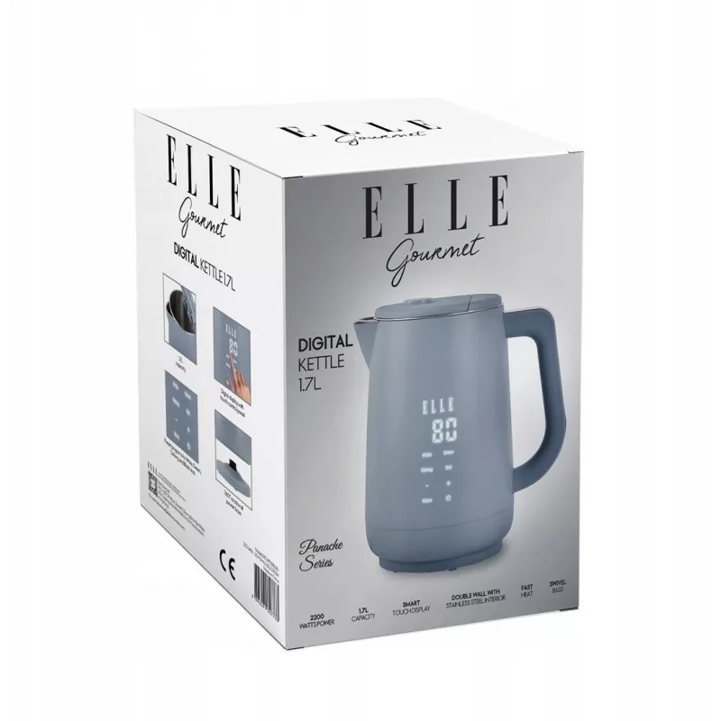 Bollitore elettrico Elle EKWKP101BUEU 1,7 L, blu