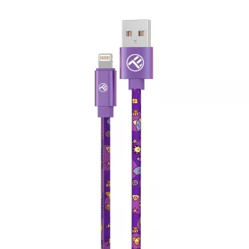 Cavo USB-Lightning Tellur TLL155601 1 m, 3A, viola