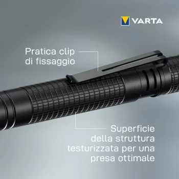 Torcia tascabile Varta 16606 alluminio LED 30 lm 25 h