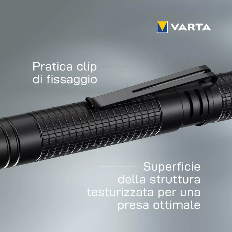Torcia tascabile Varta 16606 alluminio LED 30 lm 25 h