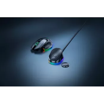 Razer Mouse Dock Pro con caricatore wireless puck