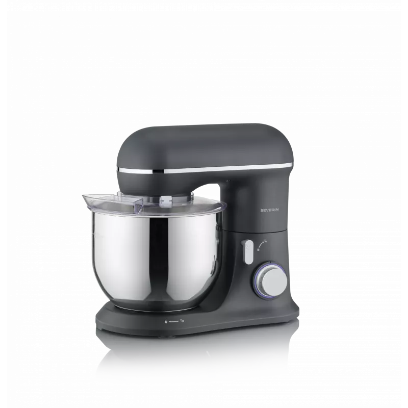 Robot da cucina SEVERIN KM 3899 — 1200 W, ciotola in acciaio inox 5,3 l, nero
