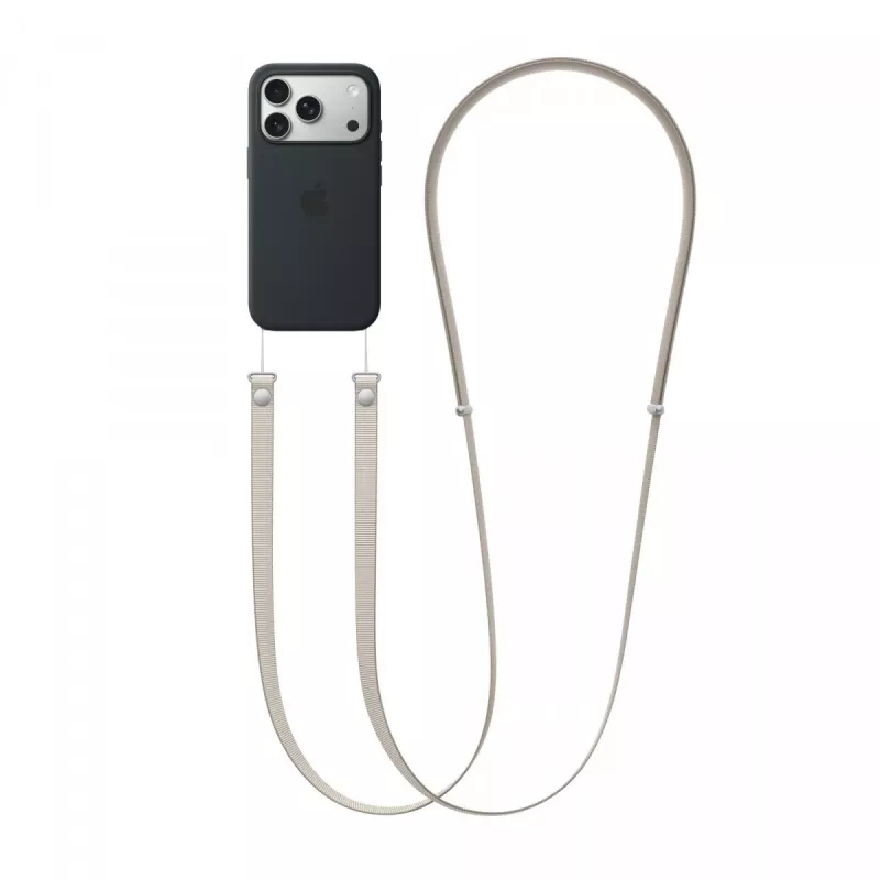 Tracolla Apple MGGK4ZM/A Tan PET riciclato acciaio inossidabile 2,08 m