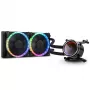 Raffreddamento a liquido All-in-One BitsPower Cyclops 240 – nero/argento, radiatore 240 mm