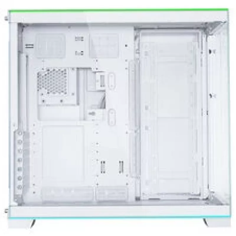 Lian Li O11 Dynamic EVO RGB bundle case PC + HydroShift II LCD-S 360TL AiO + 6x UNI FAN SL-INF 120 Reverse Blade Fan - bianco