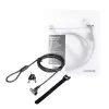 Lucchetto a cavo LogiLink NBS012 nero argento