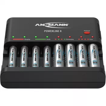 Caricabatterie Ansmann Powerline 8