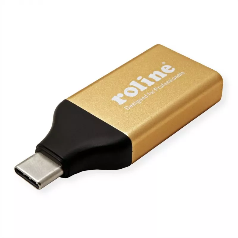 ROLINE 12.03.3232 adattatore grafico USB 4096 x 2560 pixel oro (12.03.3232)
