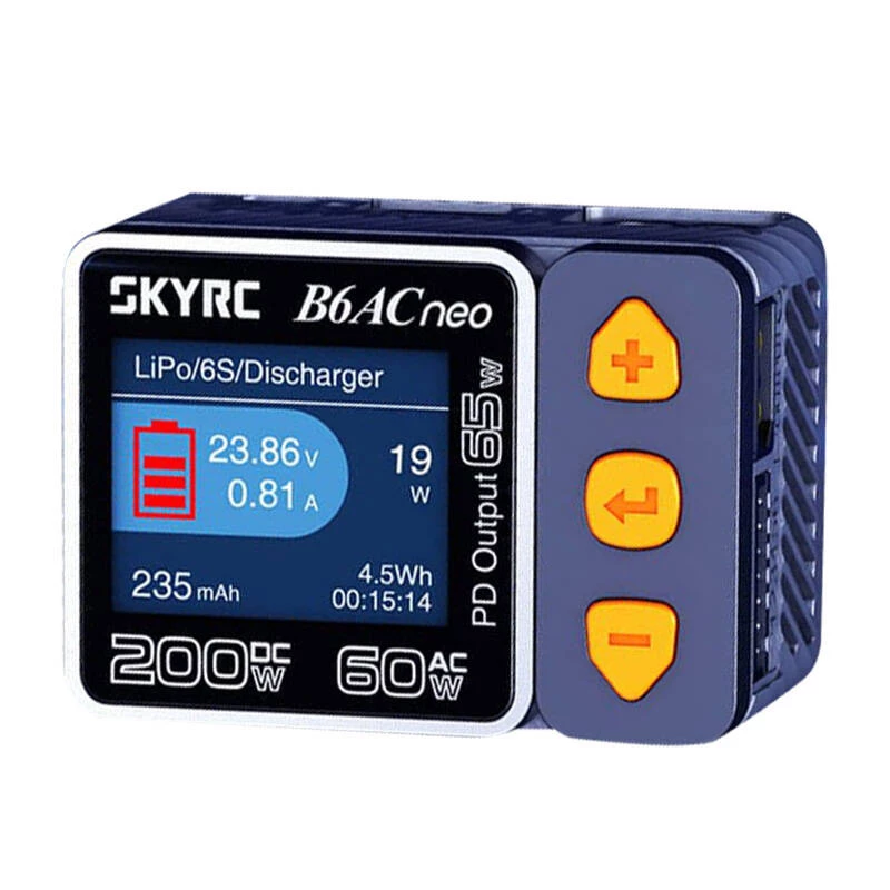 Caricabatterie SkyRC B6AC Neo 10A AC DC LiPo Li-Ion LiFePO4