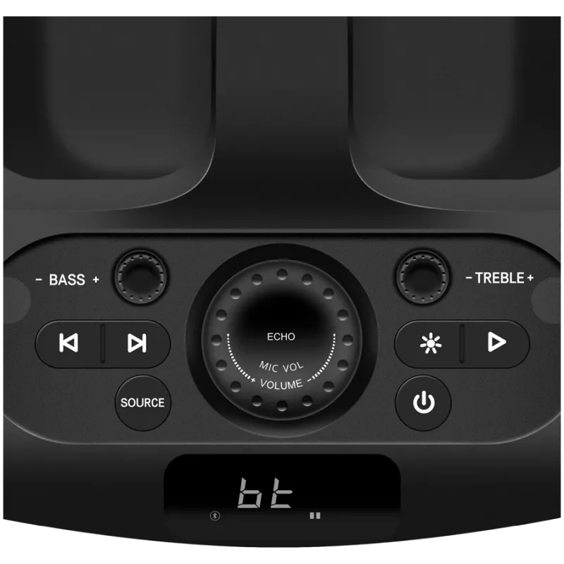 Altoparlante portatile per feste Sven PS-1000 160 W, Bluetooth, FM, Karaoke, nero