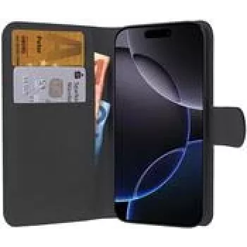 Custodia book cover Classic PEDEA per Apple iPhone 16 Pro Max - nero (50160996)