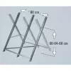 Einhell 4500067 cavalletto per motosega, argento, metallo zincato