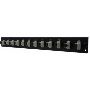 Accessorio per patch panel di splicing Dexlan 395430 montaggio rack 1U fibra ottica