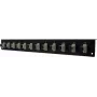 Accessorio per patch panel di splicing Dexlan 395430 montaggio rack 1U fibra ottica