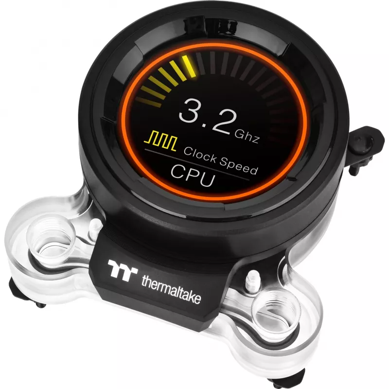 Raffreddamento a liquido Pacific MX2 Ultra waterblock CPU, rame, sensore di temperatura LCD 2,1 pollici