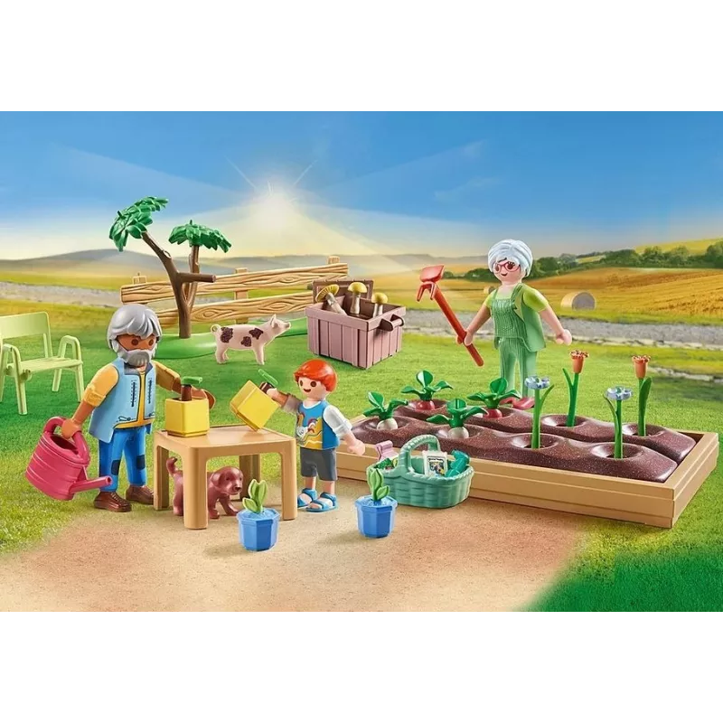 Playmobil 71443 Country: orto con i nonni