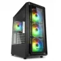 Case PC Sharkoon TK4 RGB Midi Tower nero