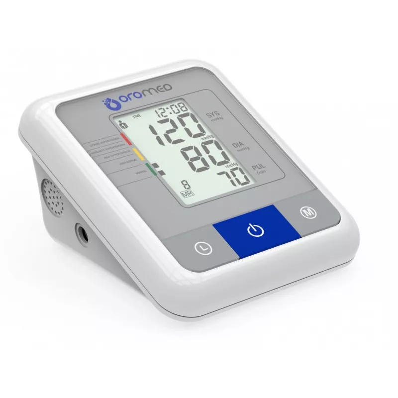 Oromed ORO-N1 Basic misuratore di pressione da braccio automatico, bianco
