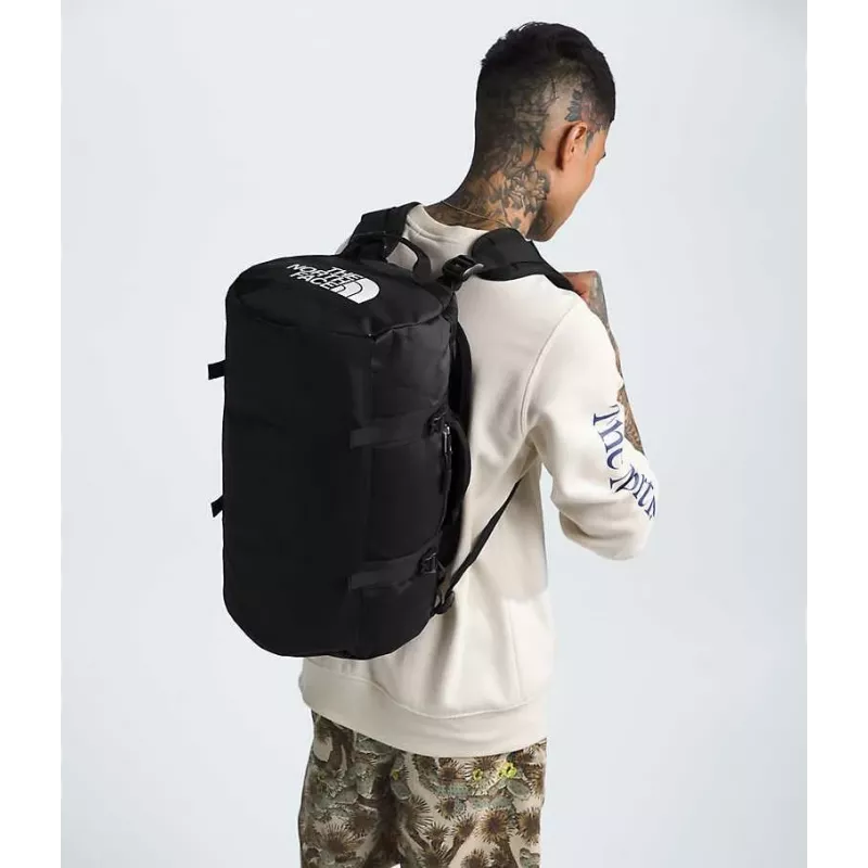 Borsa Base Camp Duffel XS TNF Black-TNF bianco-NPF