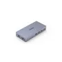 Switch KVM Unitek V307A USB HDMI 2 porte 4K Ultra HD 3840x2160@60 Hz HDCP 2.2, case in metallo, grigio