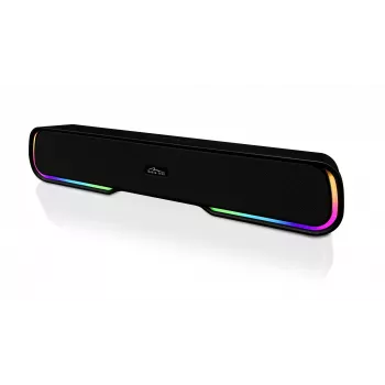 Diffusore MEDIA‑TECH Phantom MT3180 Soundbar 450W RMS, 80W a batteria, Bluetooth, con filo e senza fili, nero