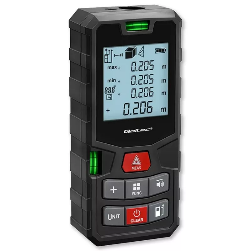 Distanziometro laser con livella 120m