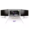 Filtro privacy Qoltec GDPR 23 | 16:9 | Eye Care | Panoramic